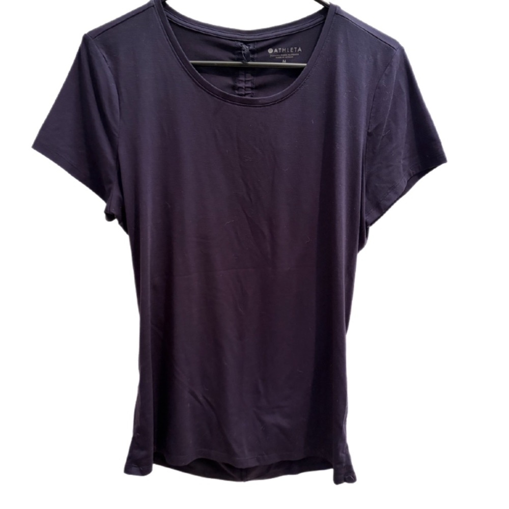 Athleta Women's Classic Black Short Sleeve Tee